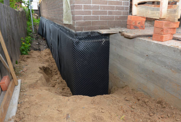 Happy homeowners after waterproofing job in Chandlersville